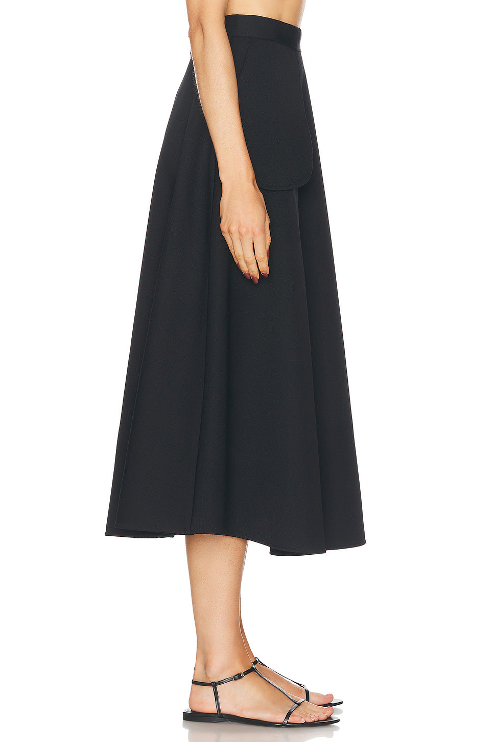 A-line External Pocket Skirt