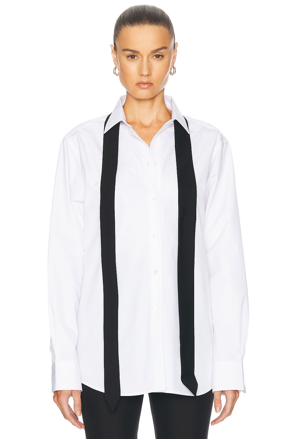 Detachable Tie Shirt