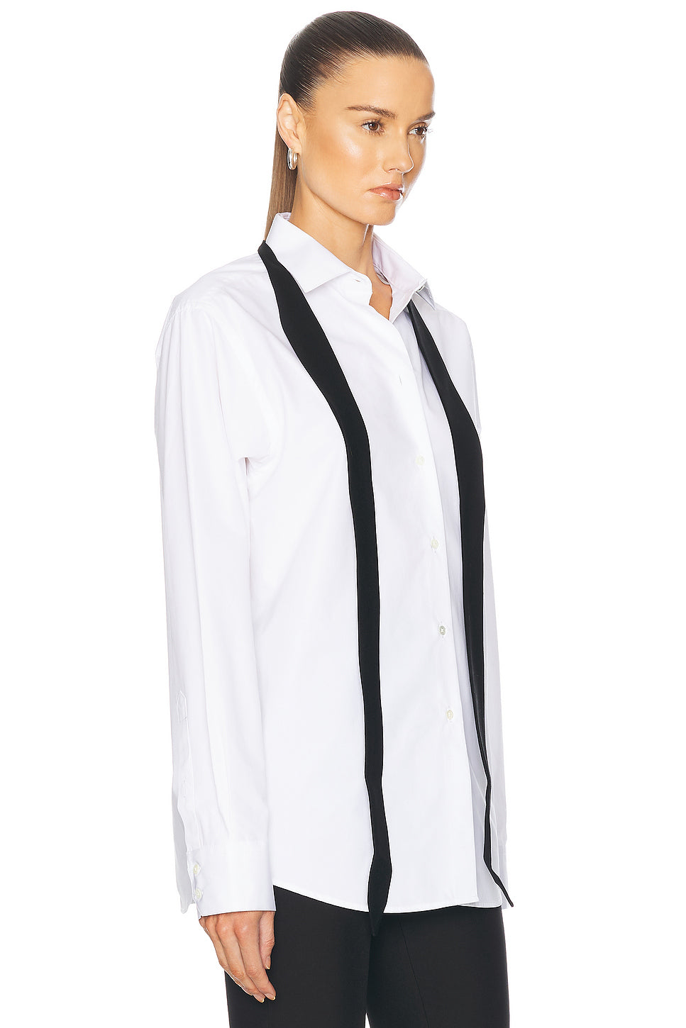 Detachable Tie Shirt