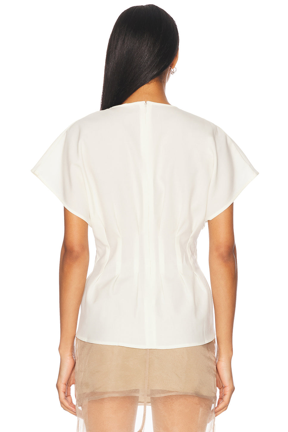 Sculptural Waisted Top
