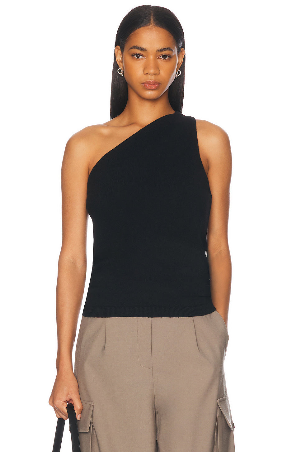 Sculptural Open Back Top