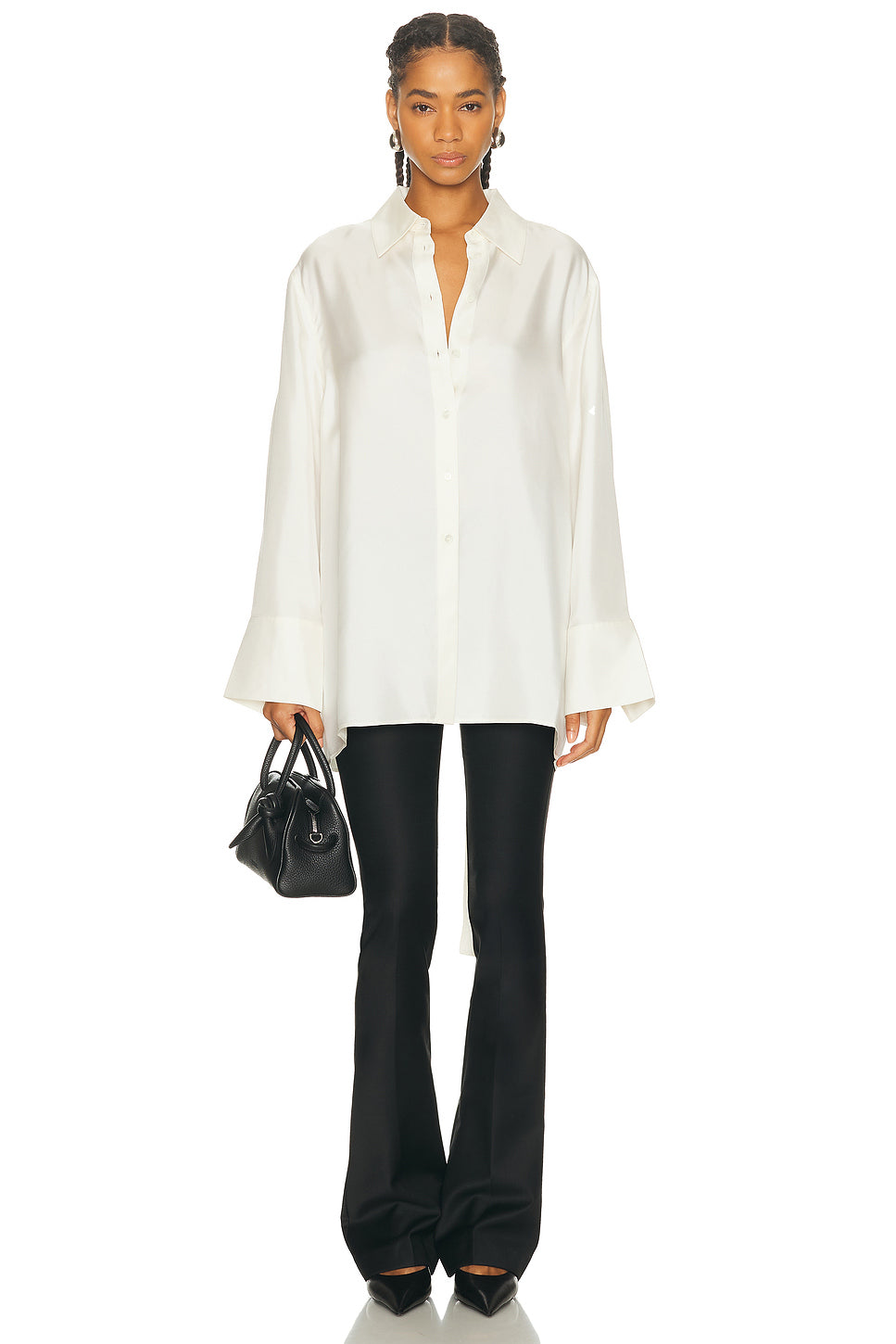 Deconstructed Silk Top