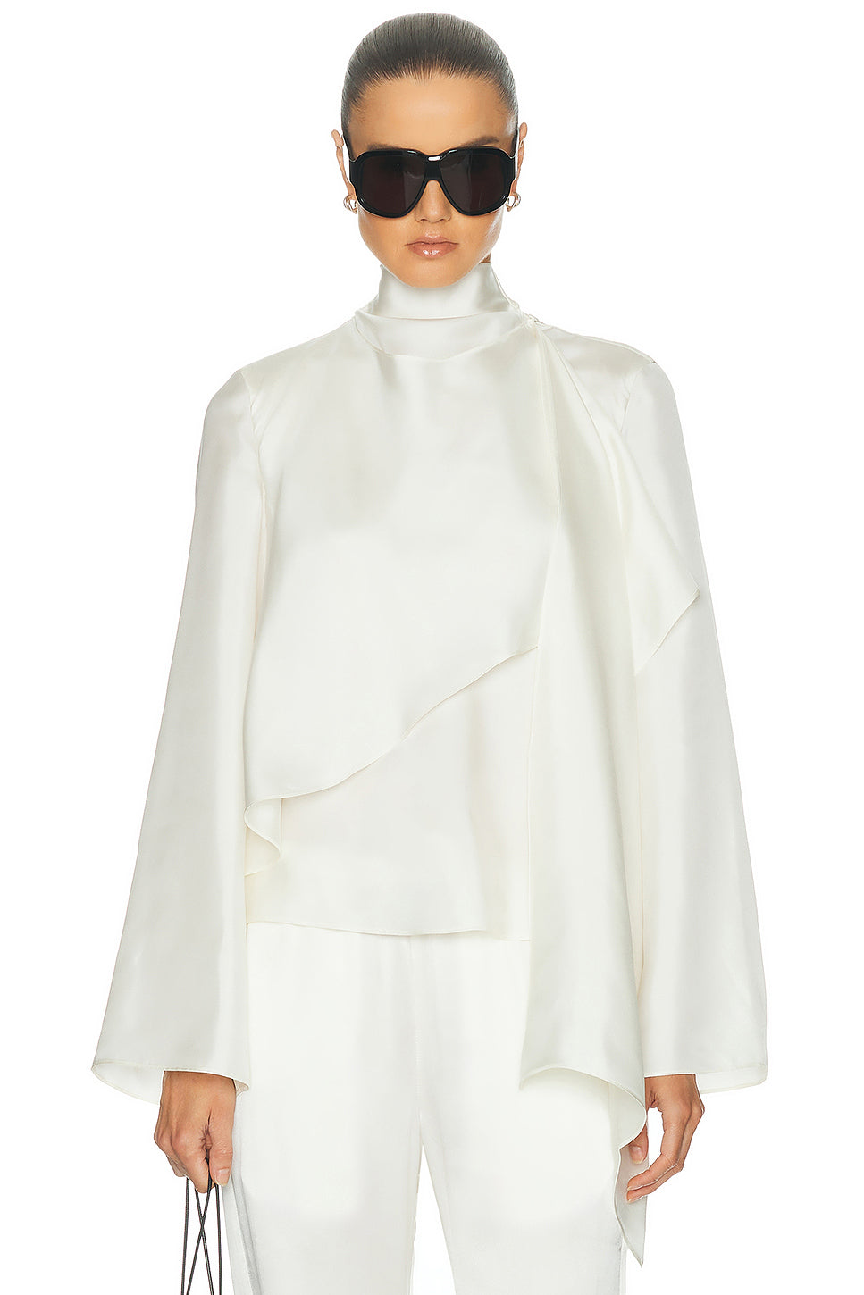 Silk Foulard Top