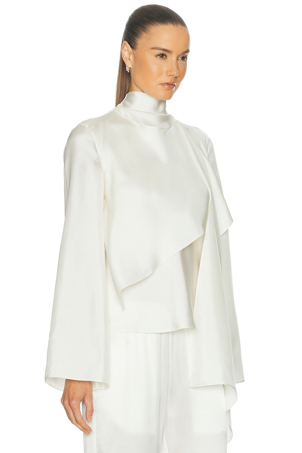 Silk Foulard Top