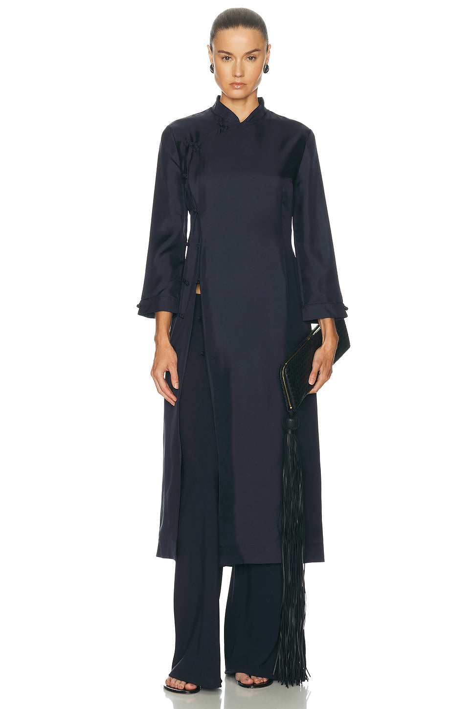 Pankou Closure Silk Top