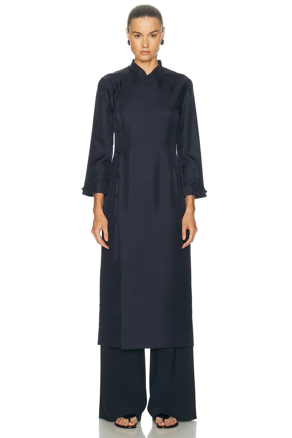 Pankou Closure Silk Top