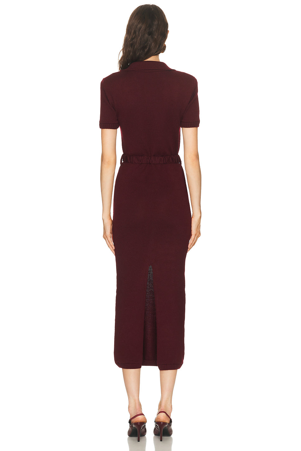 Short Sleeve Long Dress