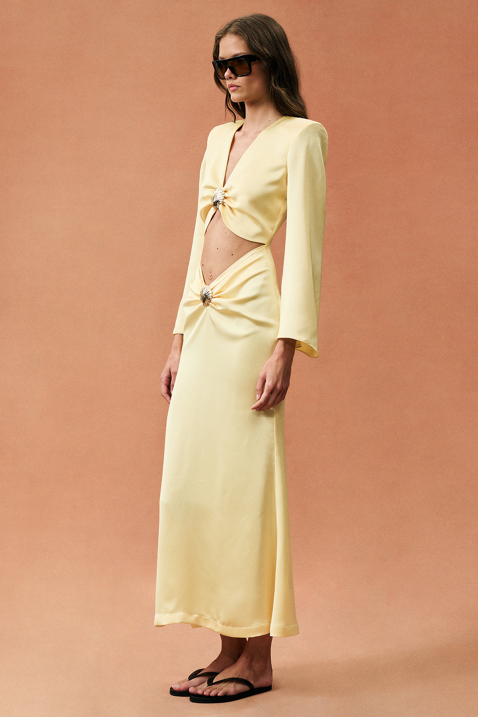 for FWRD Cut Out Maxi Dress