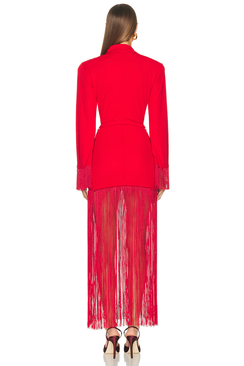 Long Sleeve Polo Maxi Dress