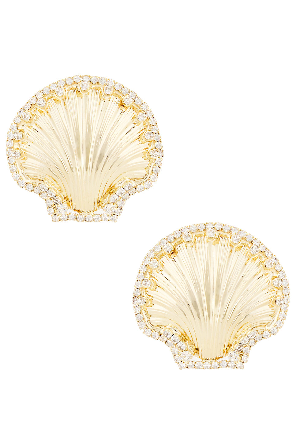 Shell Strass Earrings