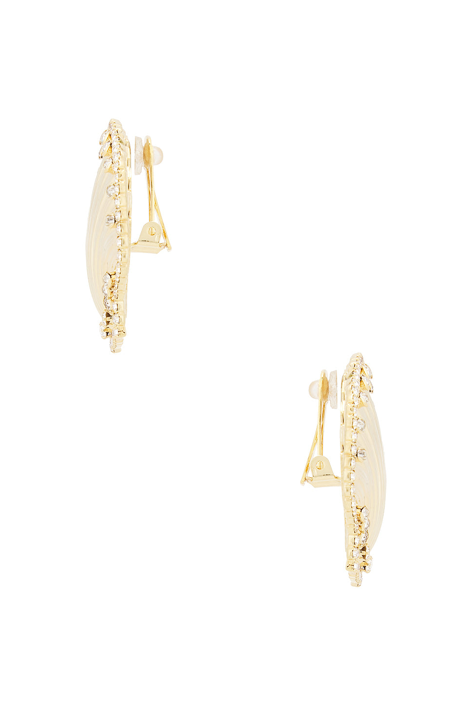 Shell Strass Earrings