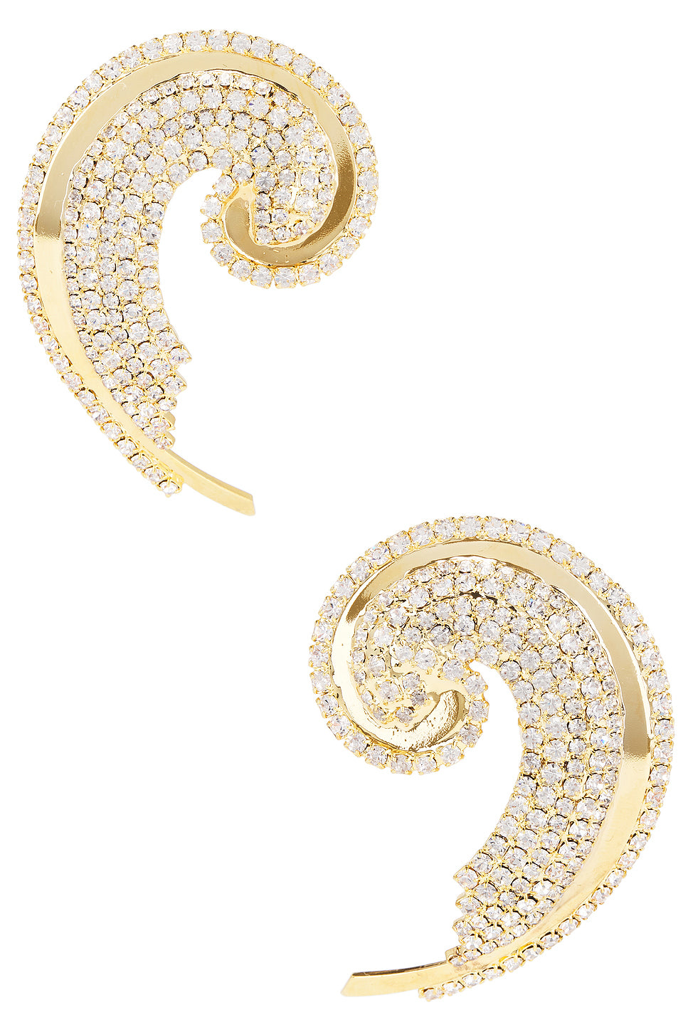 Spiral Strass Earrings