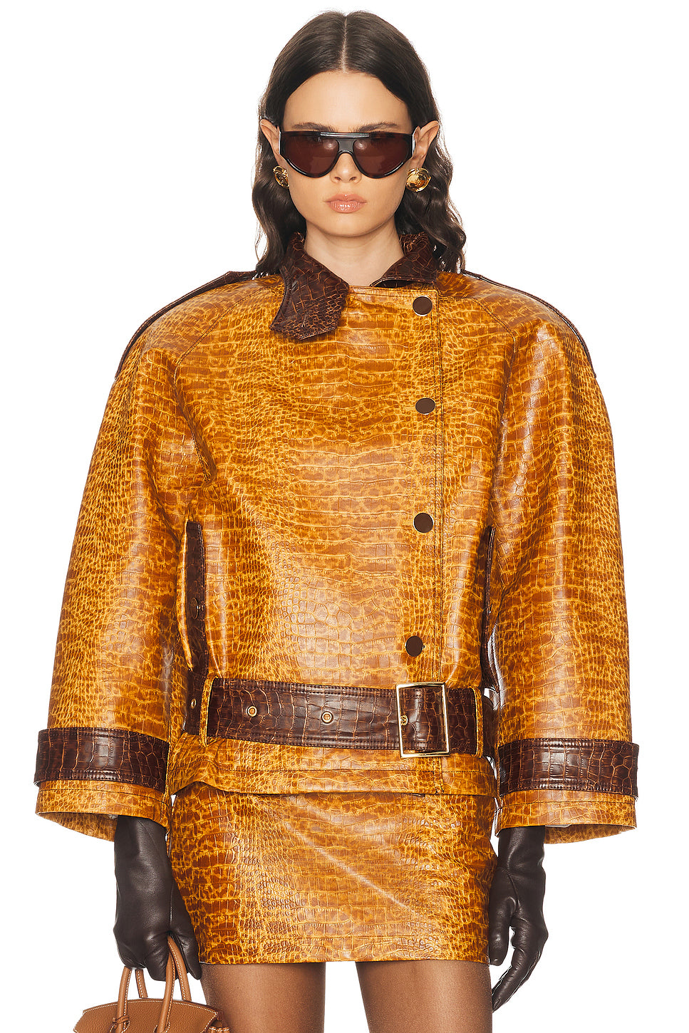 Crop Trench Jacket