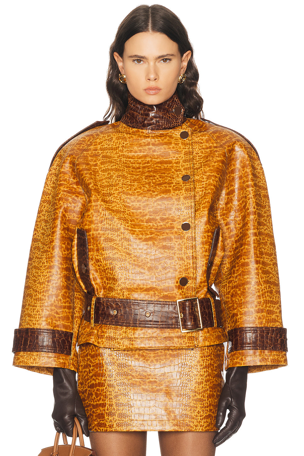 Crop Trench Jacket