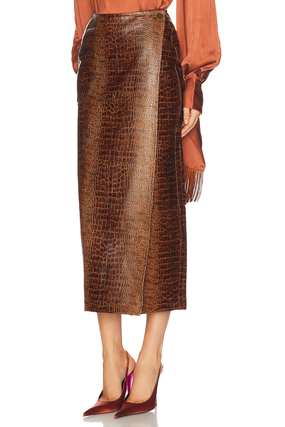 Wrap Maxi Skirt