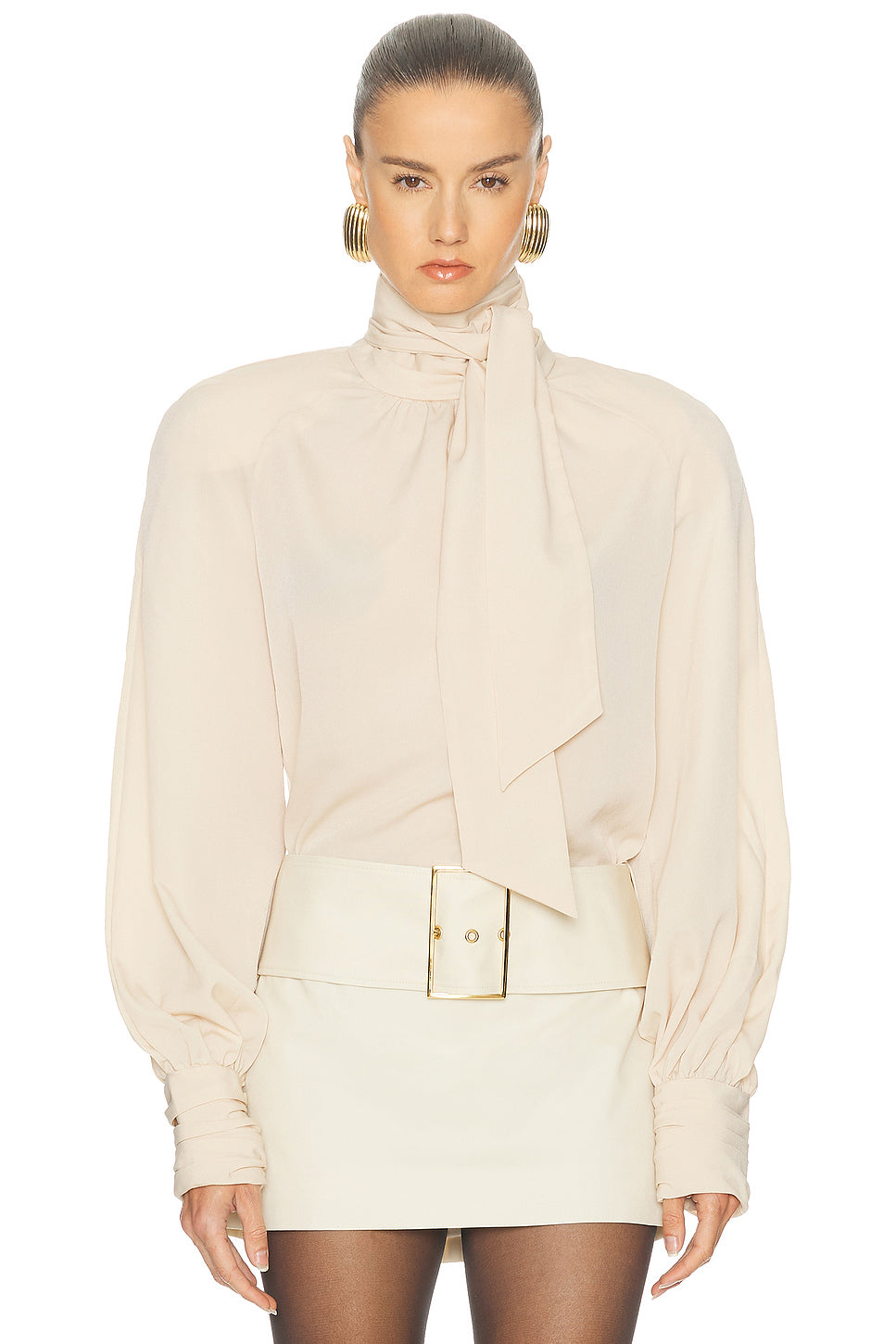 Tie Neck Blouse