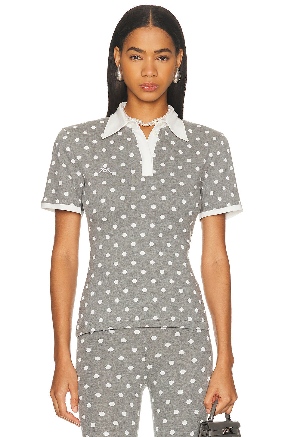 Short Sleeve Polo Top