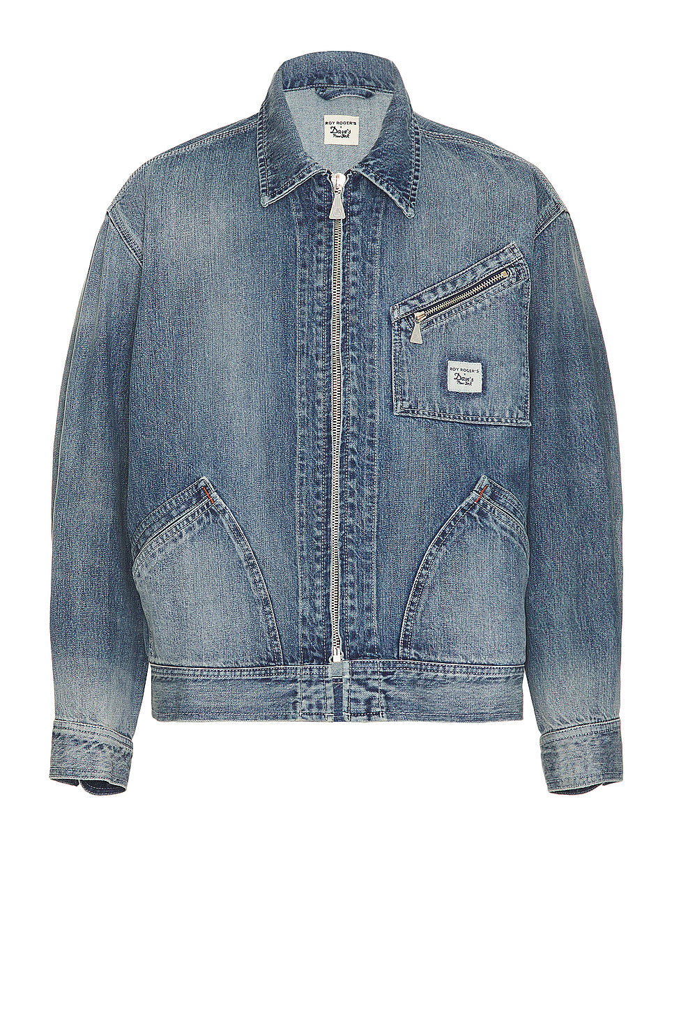 Work Short Denim Long Time Jacket