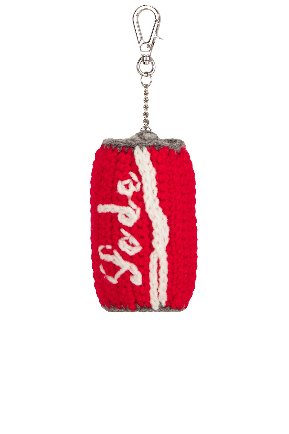 Hand Knitting Soda Can Key Ring