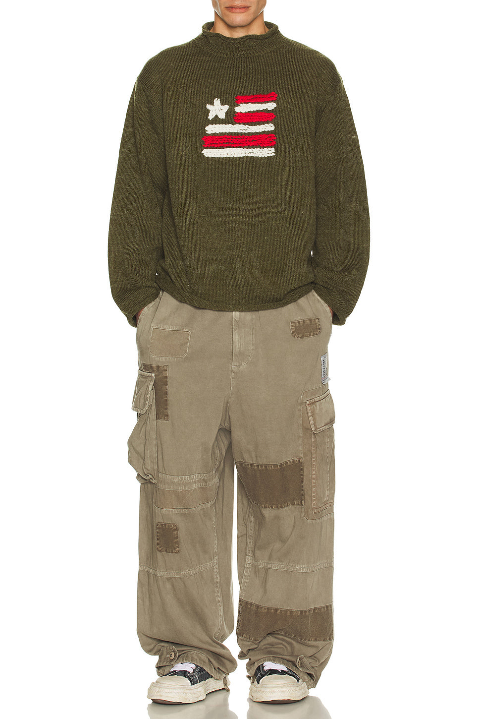 Knitted Roll Neck Sweater