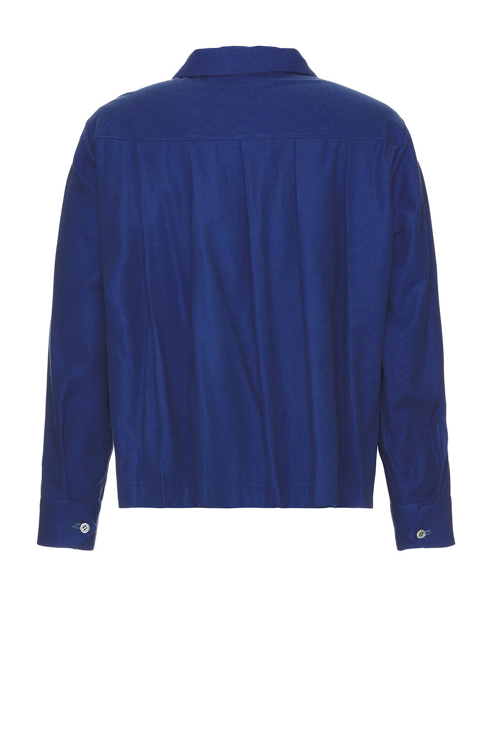 Pleated Zip Blouson