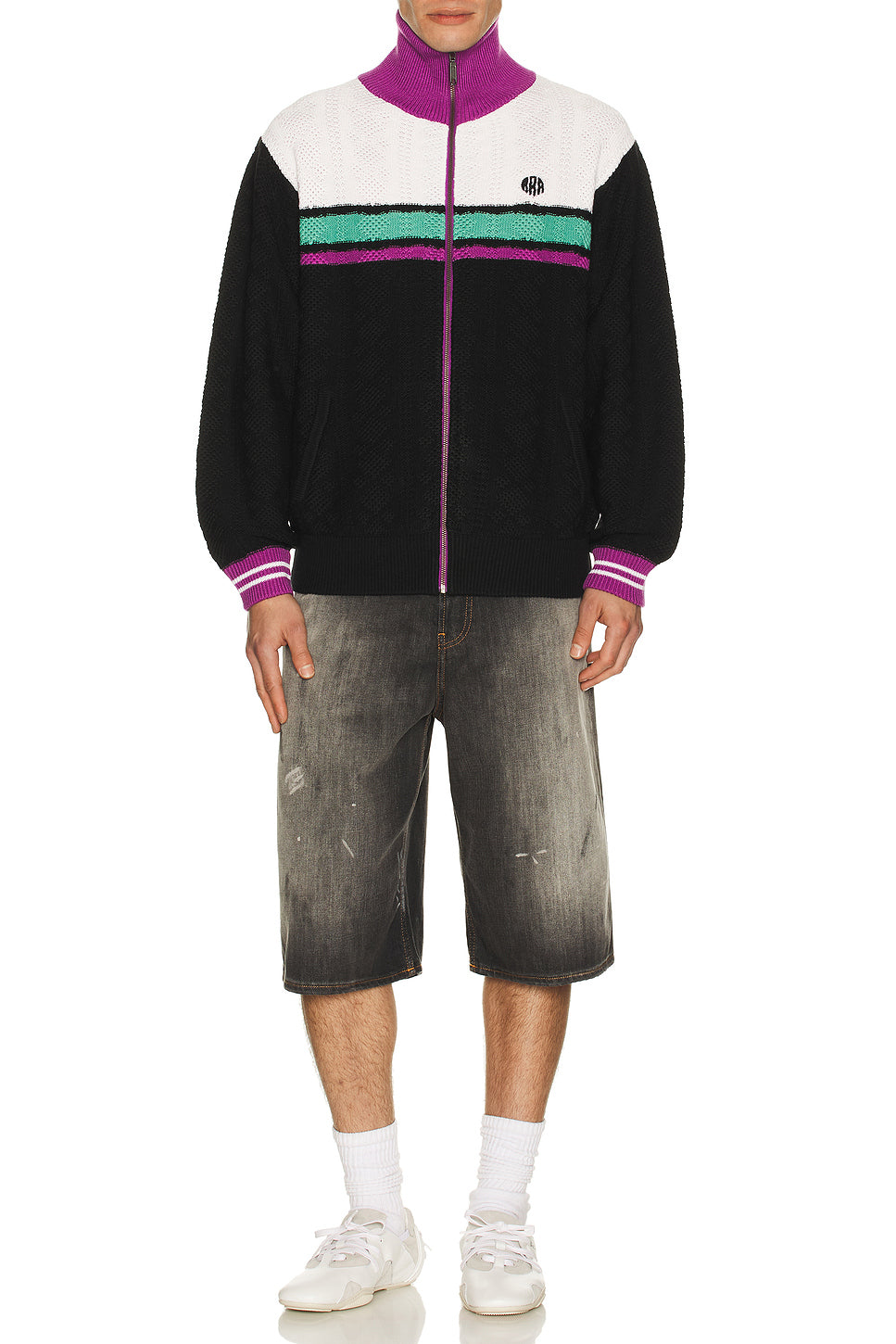 Knitting Jogging Suit Jacket
