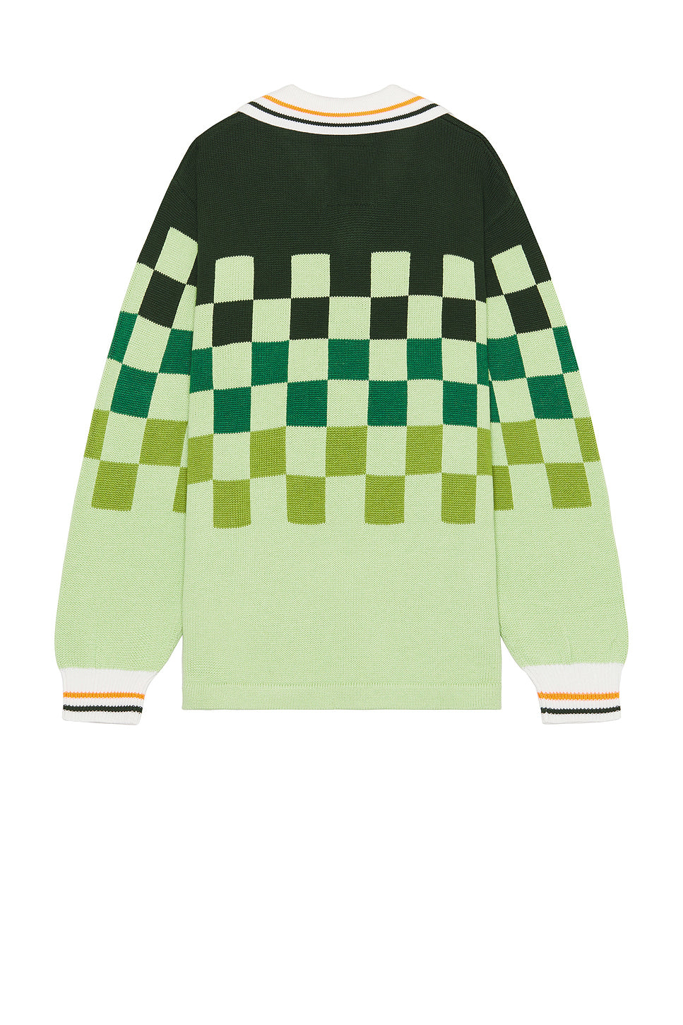 Knitting Checkered Soccer Jersey