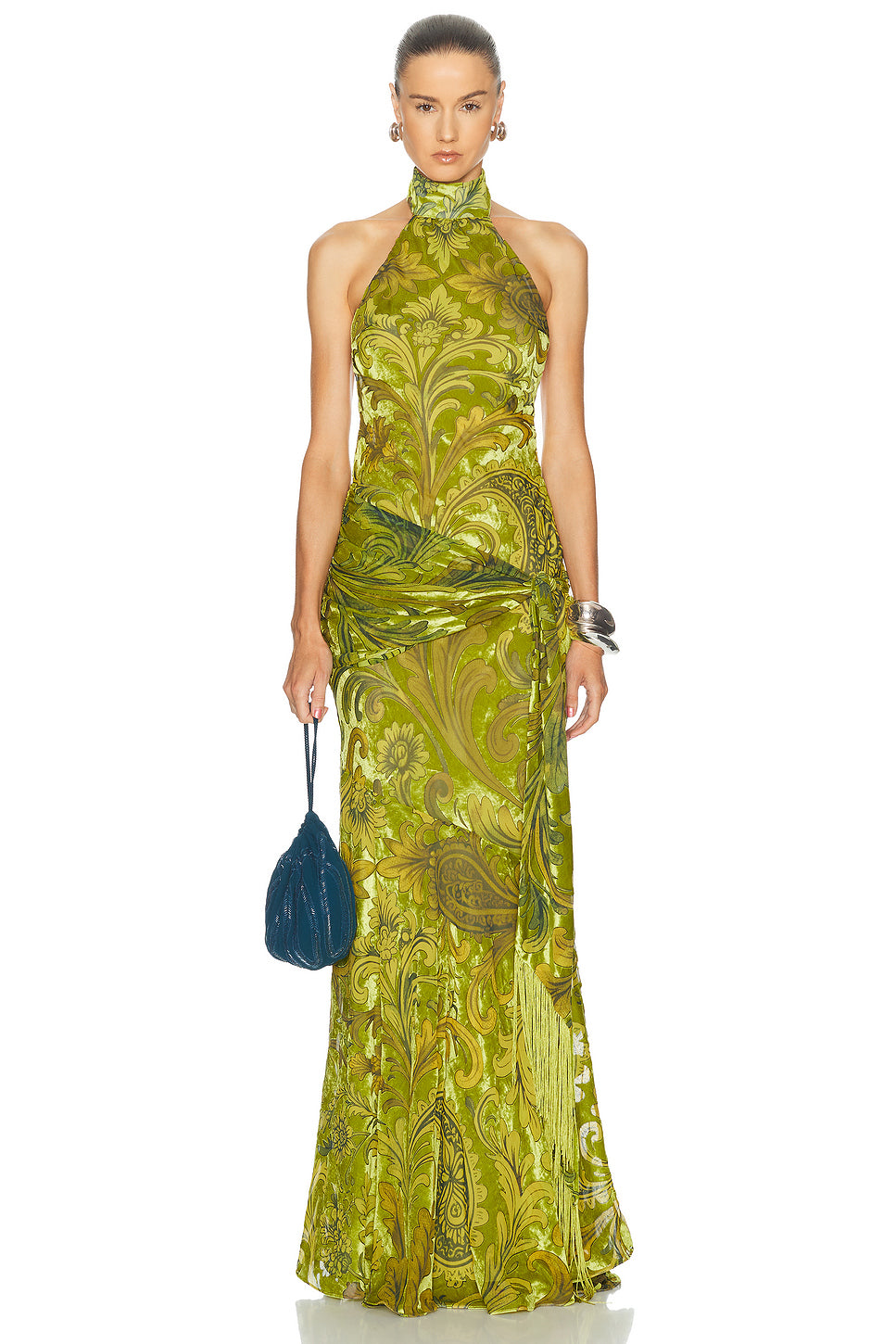 Protea Velvet Dress