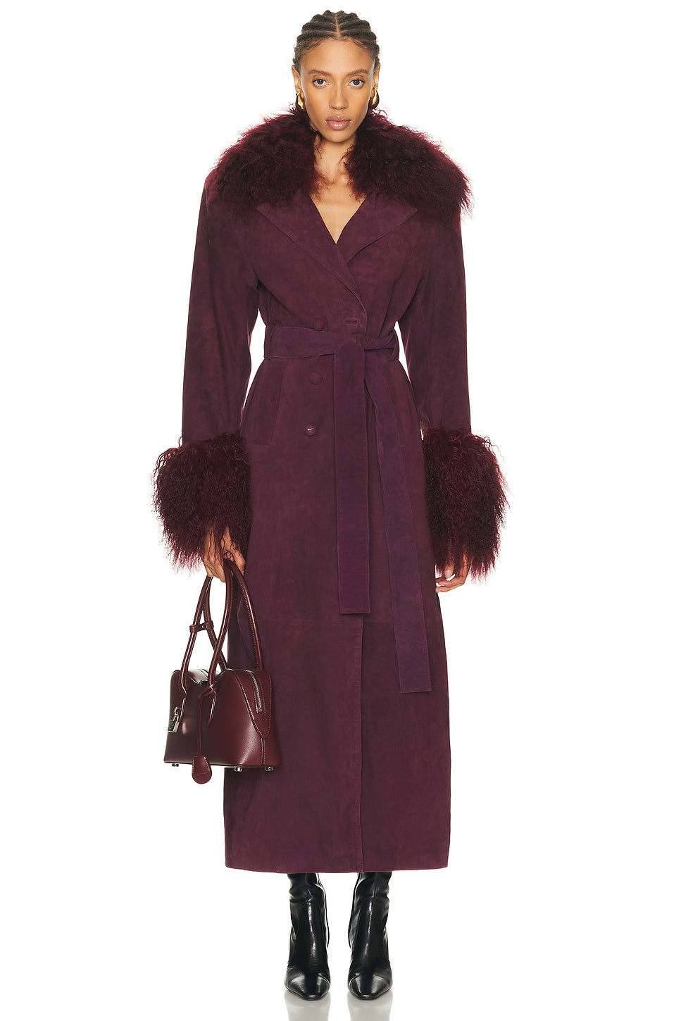 Britta Coat in Port