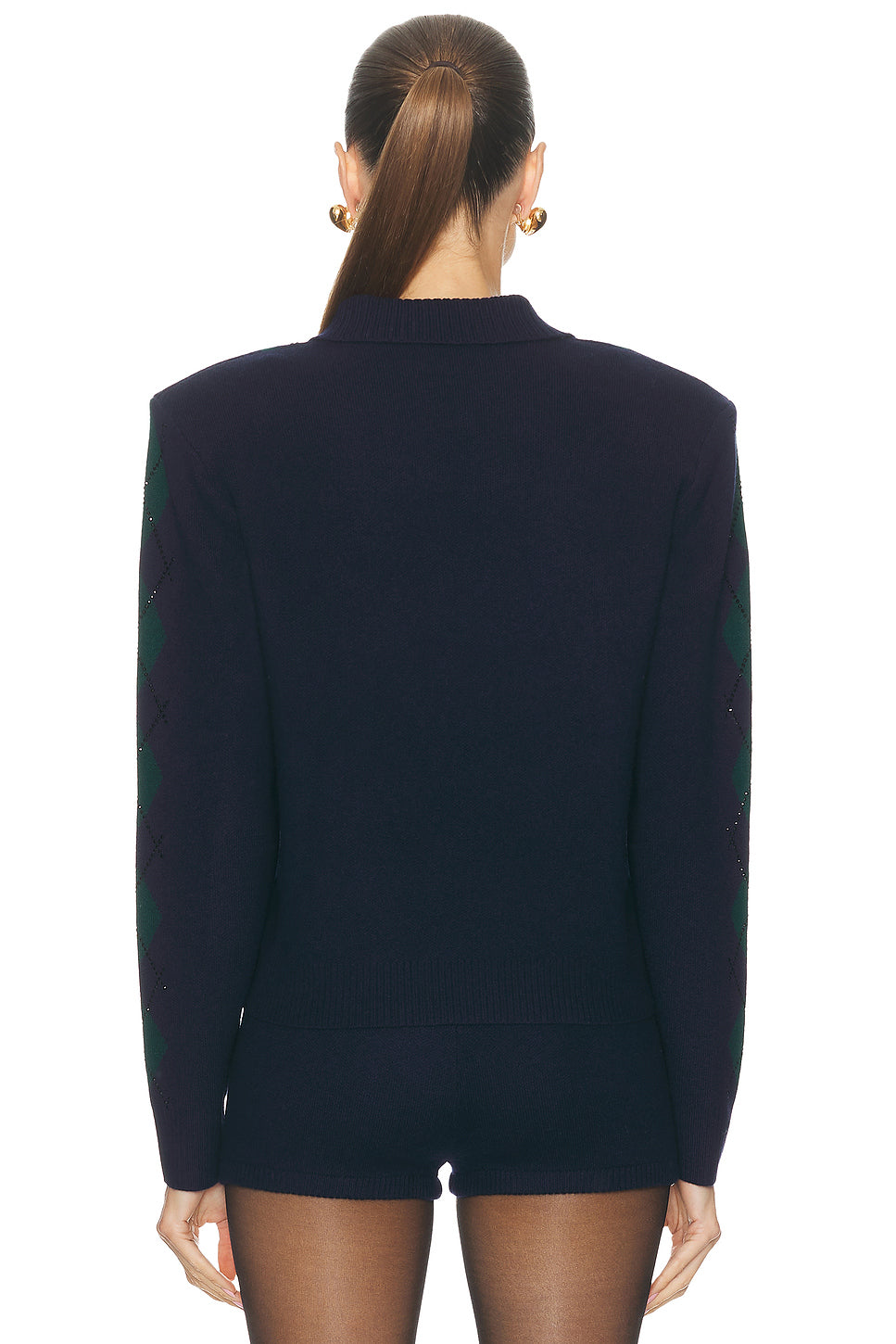 Nicolina Embellished Polo Top