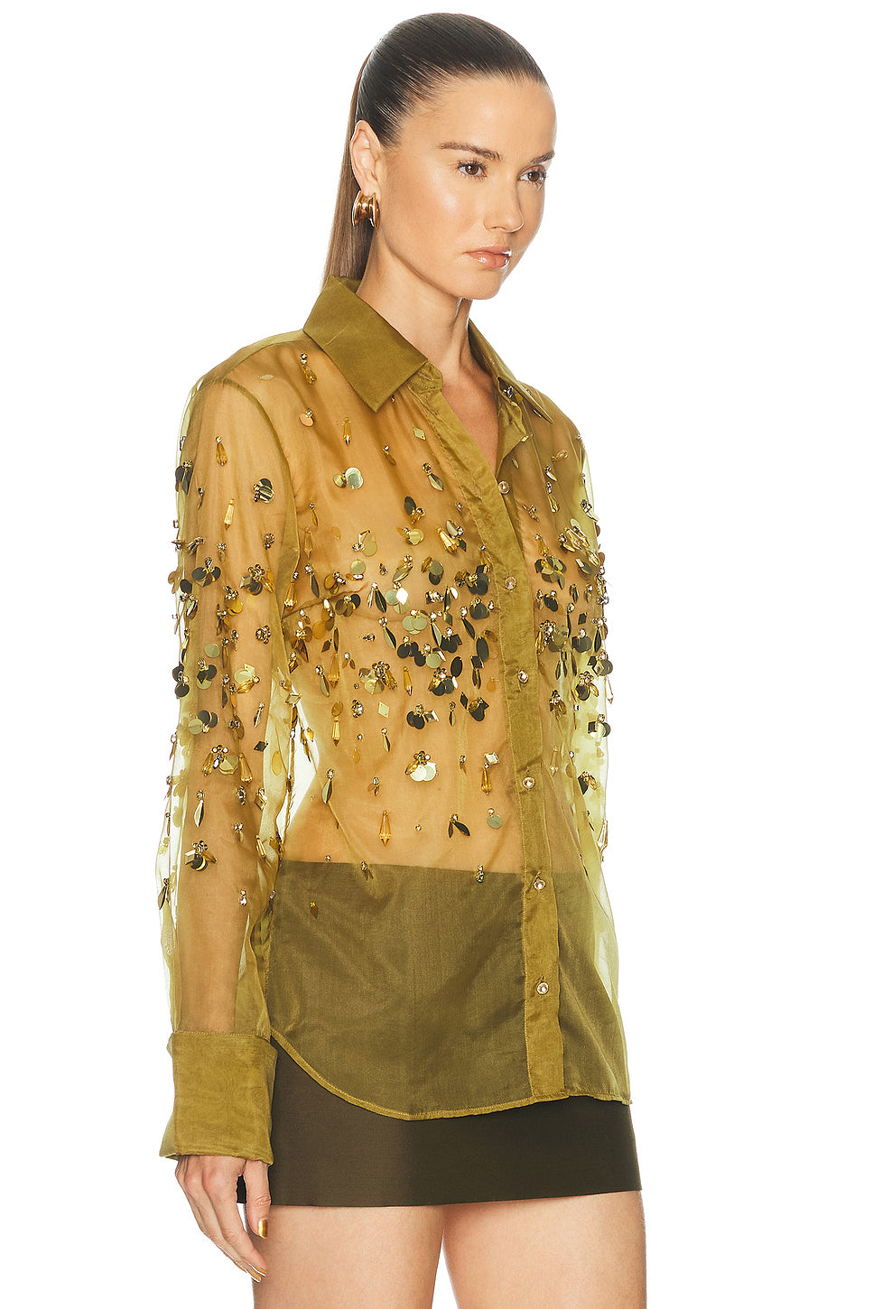 Quilly Embroidered Blouse