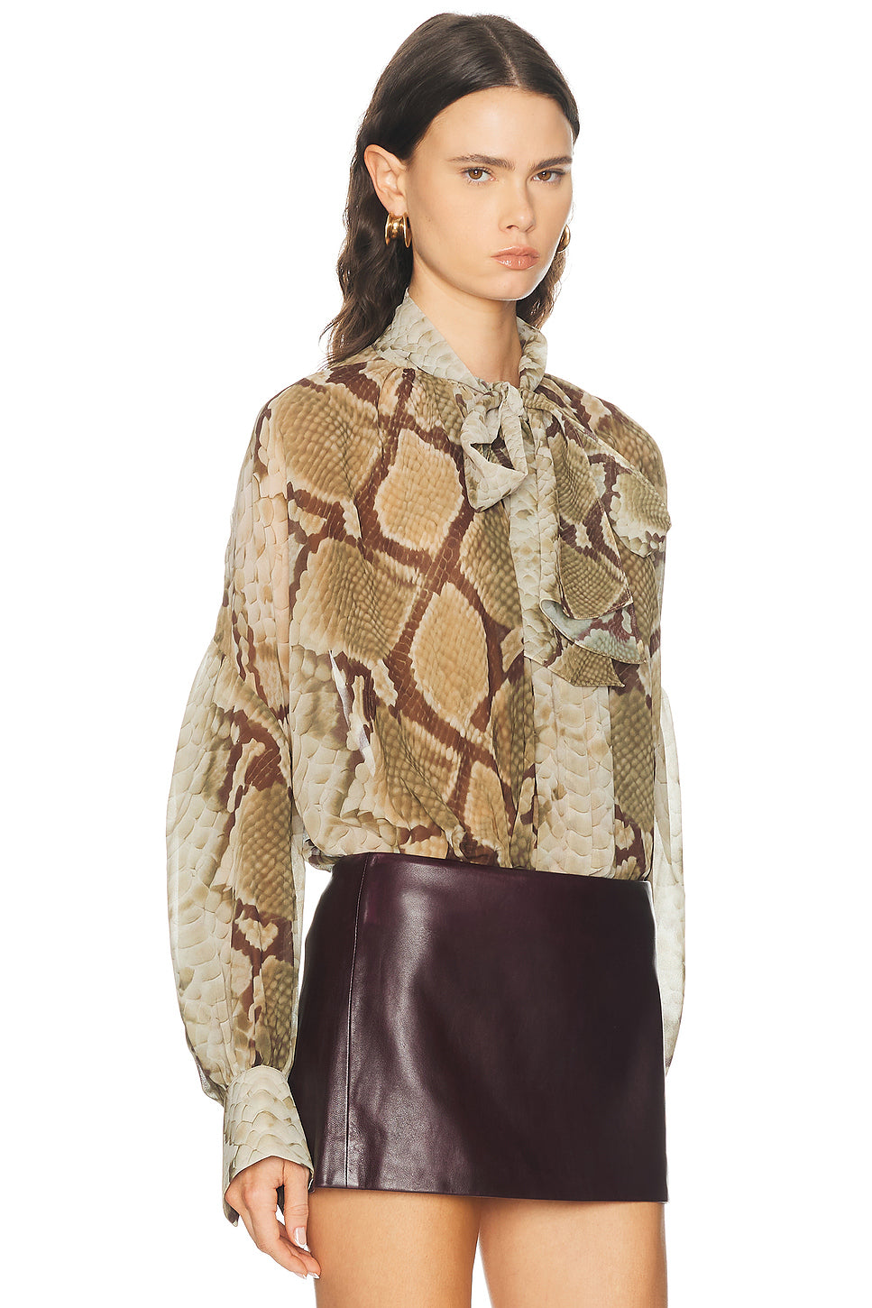 Maika Chiffon Blouse