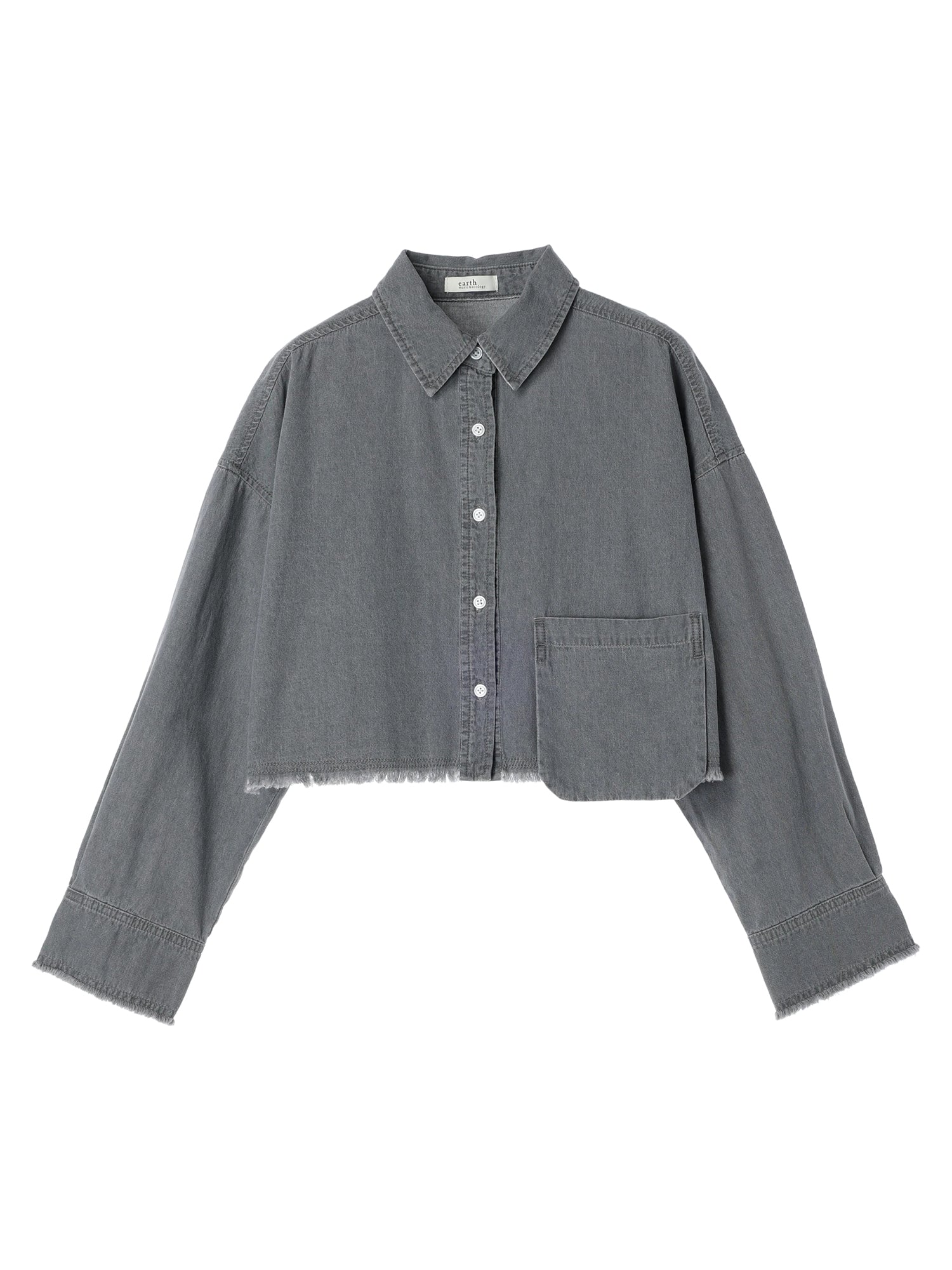 Reiji Cropped Pocket Shirt