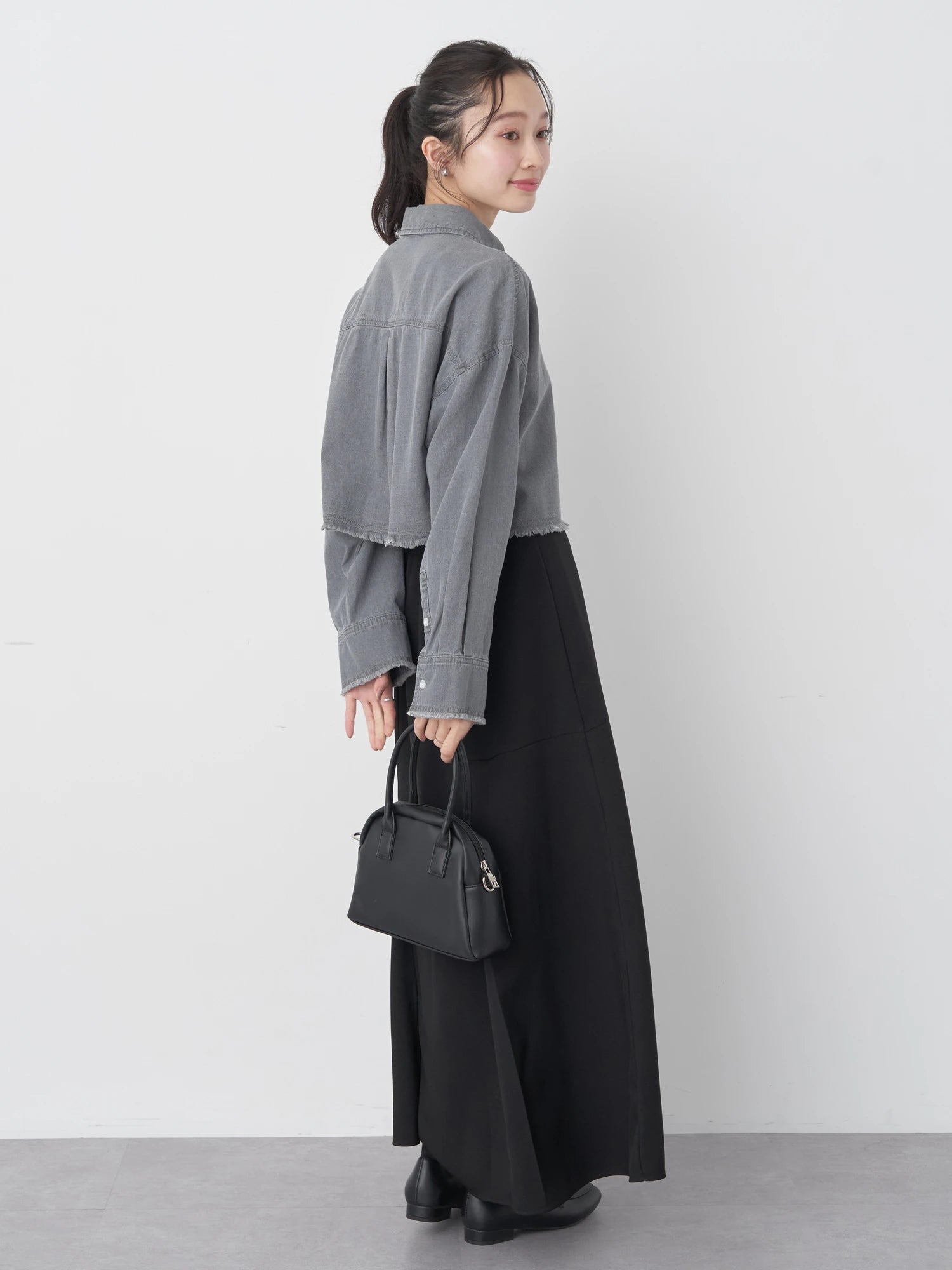 Reiji Cropped Pocket Shirt