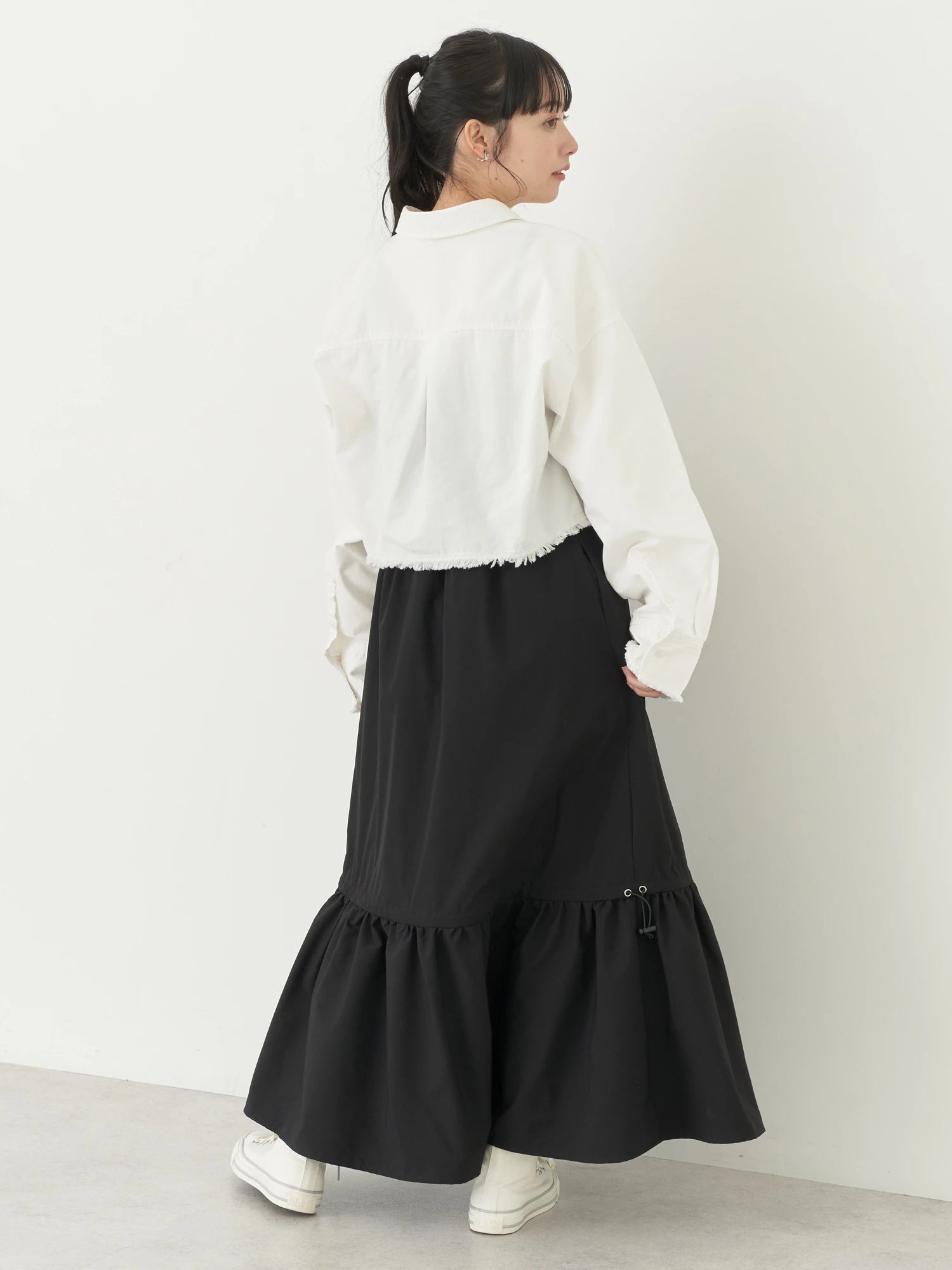 Reiji Cropped Pocket Shirt