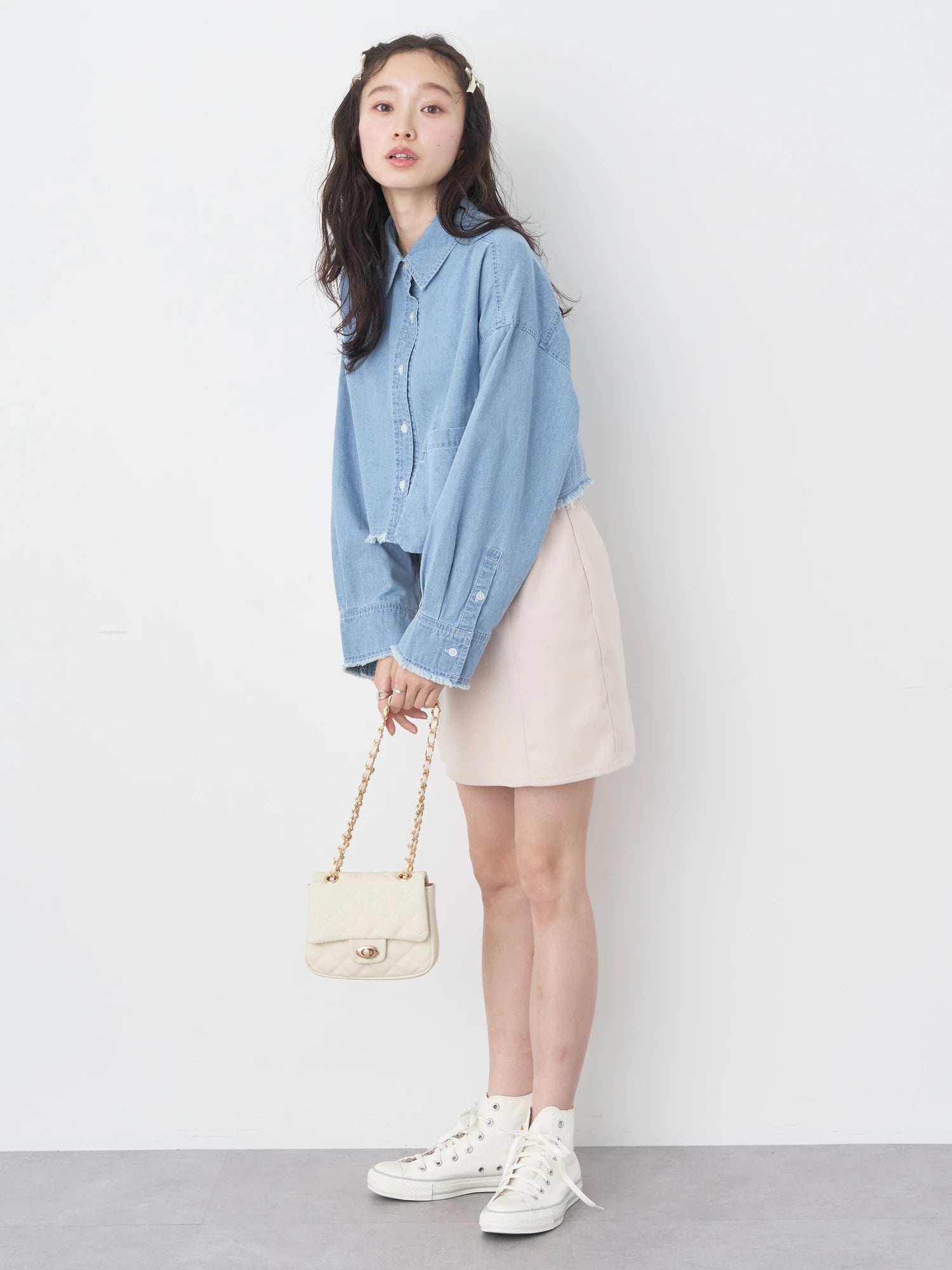 Reiji Cropped Pocket Shirt