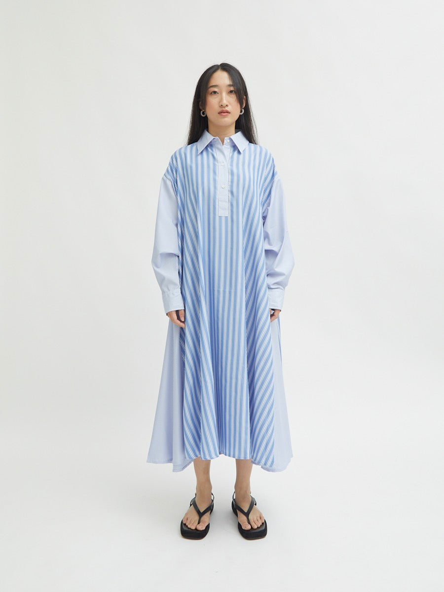 Jihan Shirt Dress with Collar