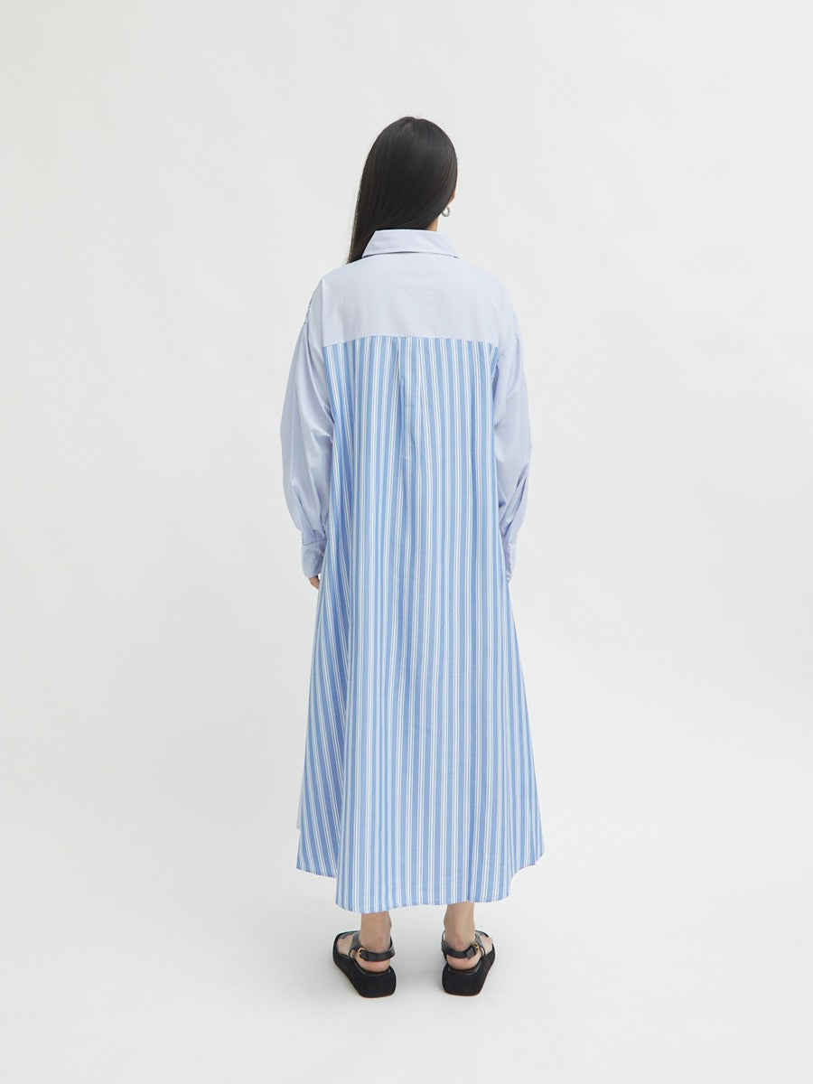 Jihan Shirt Dress with Collar