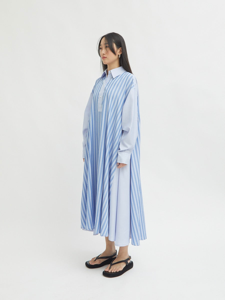 Jihan Shirt Dress with Collar