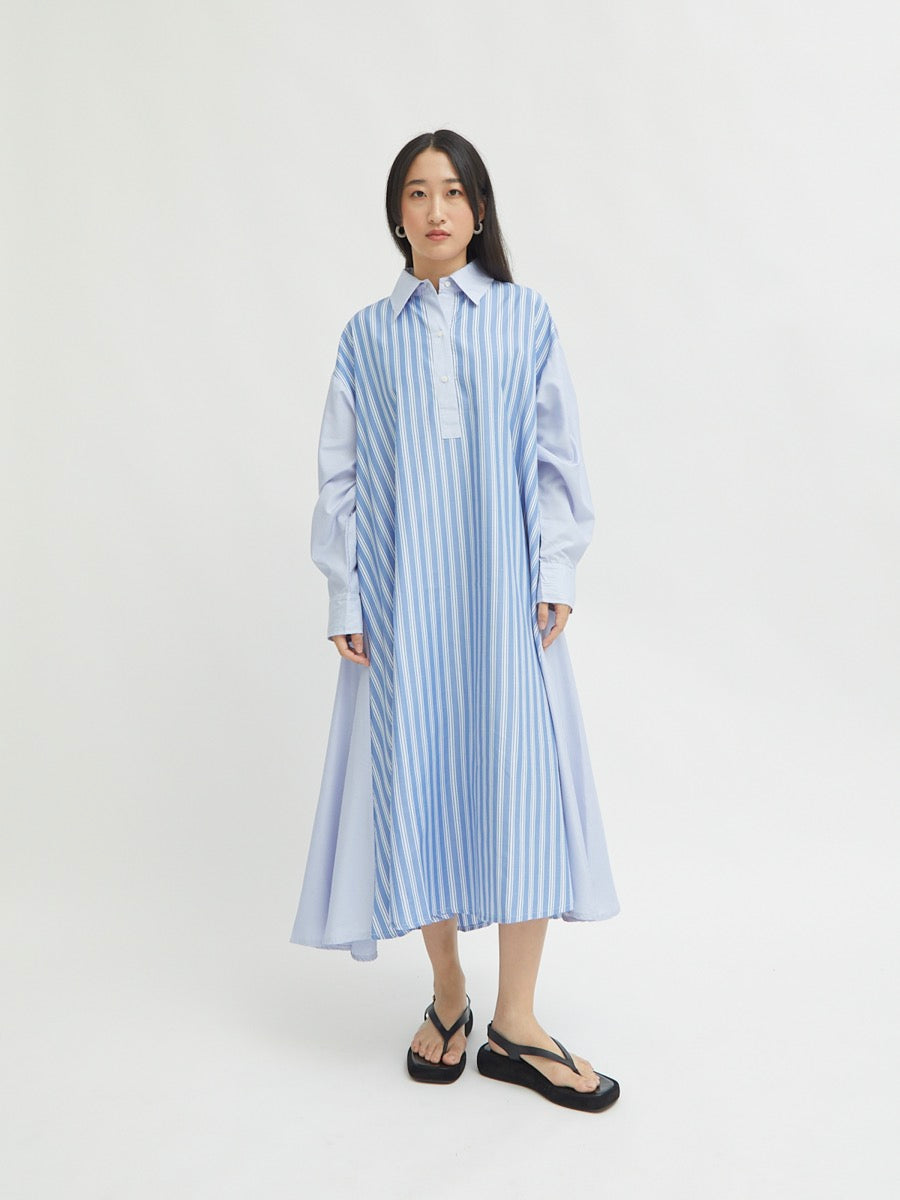 Jihan Shirt Dress with Collar