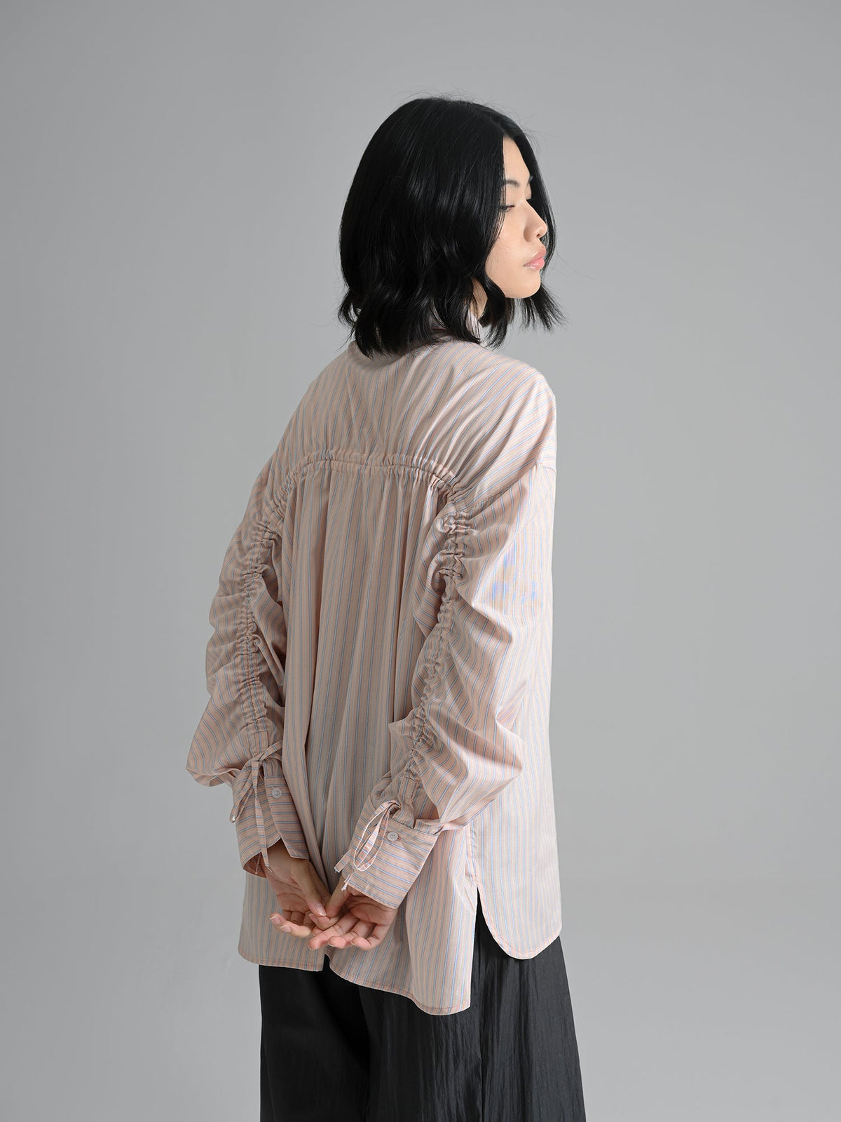 Riko Back Drawstring Shirt