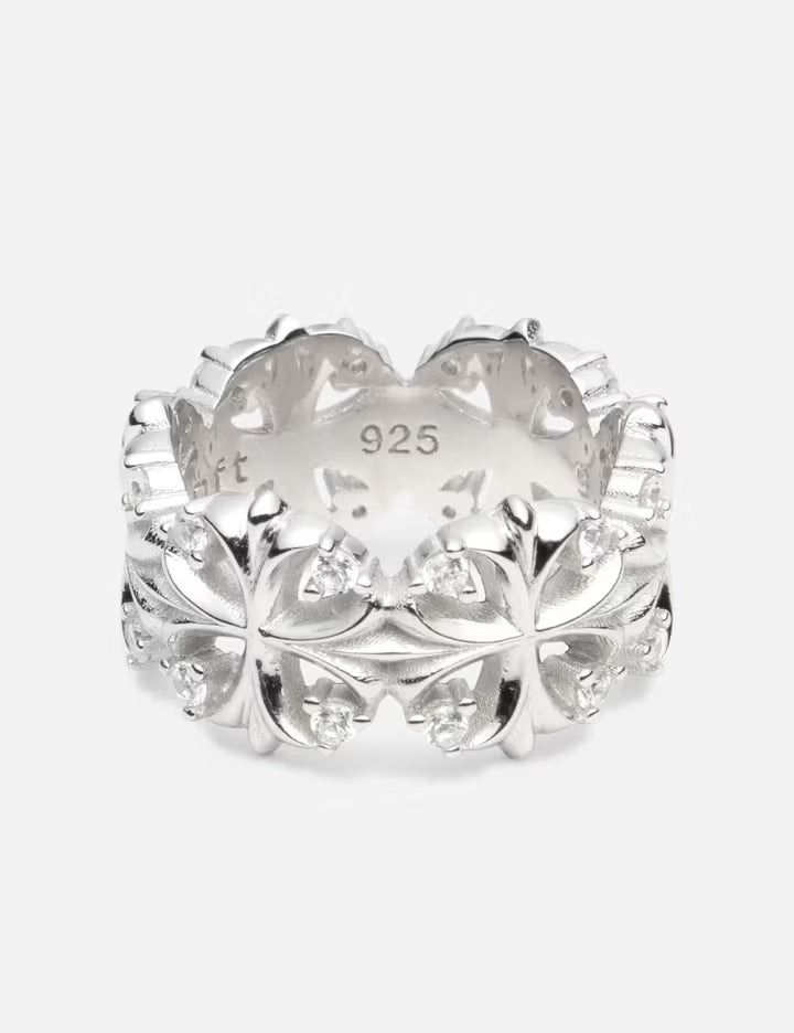 Maltese Cross Quadruplets Ring