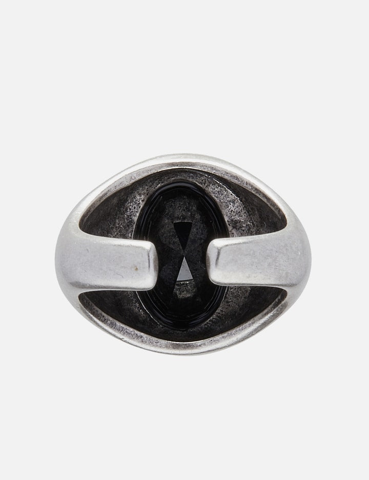 Choices Rope Silver Gem Ring