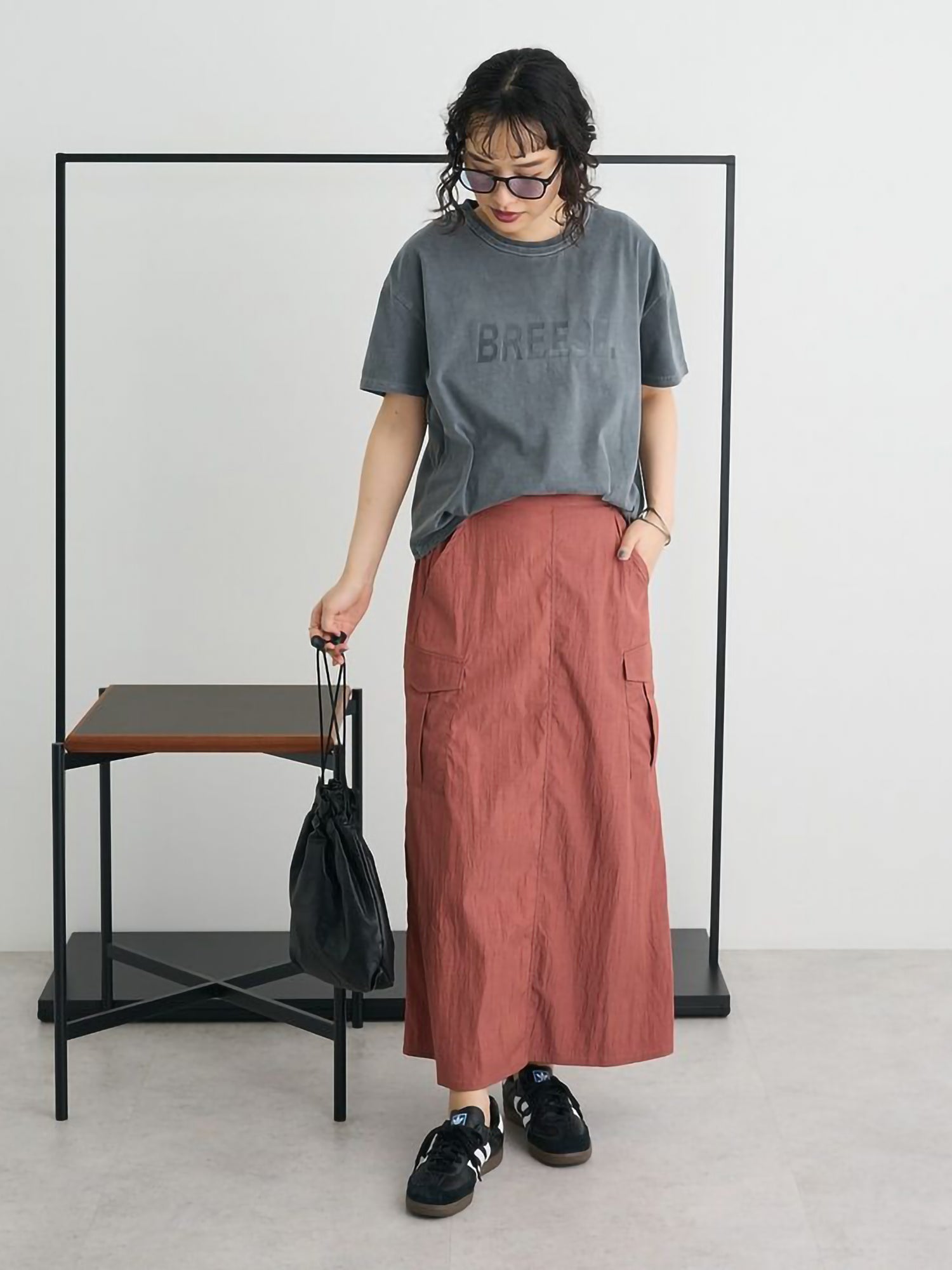 Rinzu Cargo Skirt
