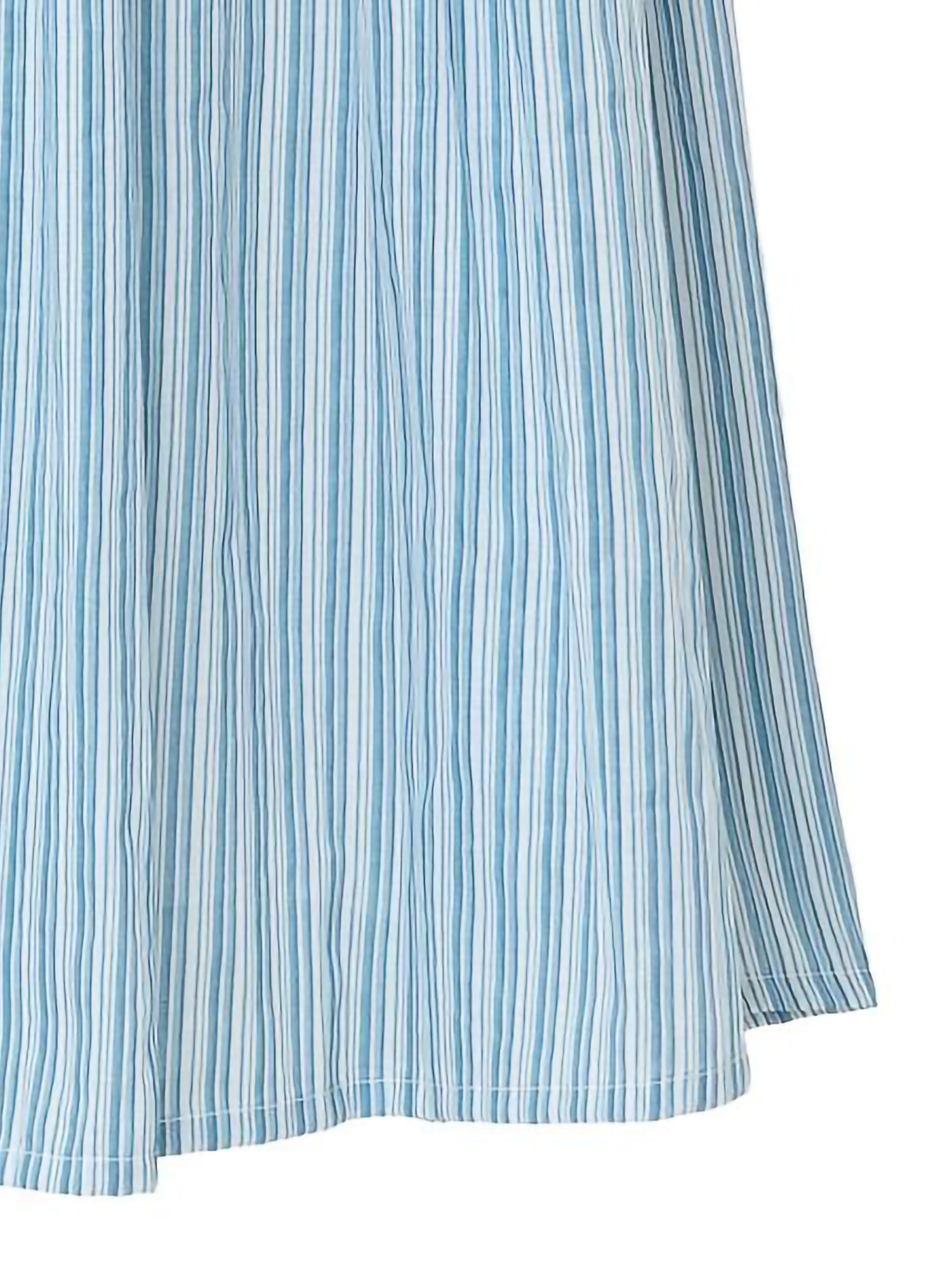 Ryota Gathered Skirt With Round Panel Pattern