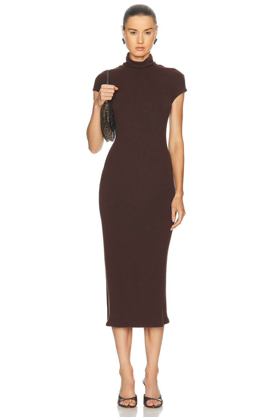 Monique Slouchy Mock Neck Dress