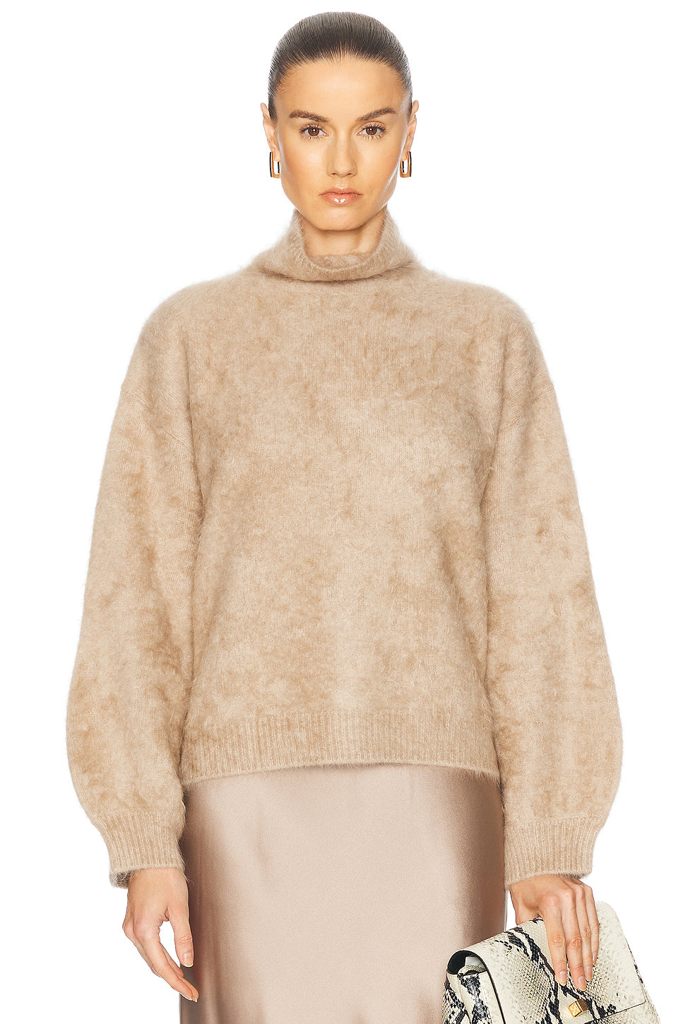 Asher Slouchy Turtleneck Sweater