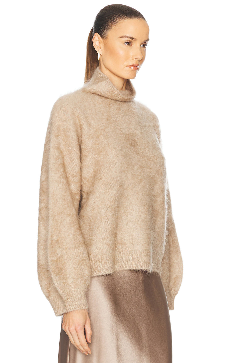 Asher Slouchy Turtleneck Sweater