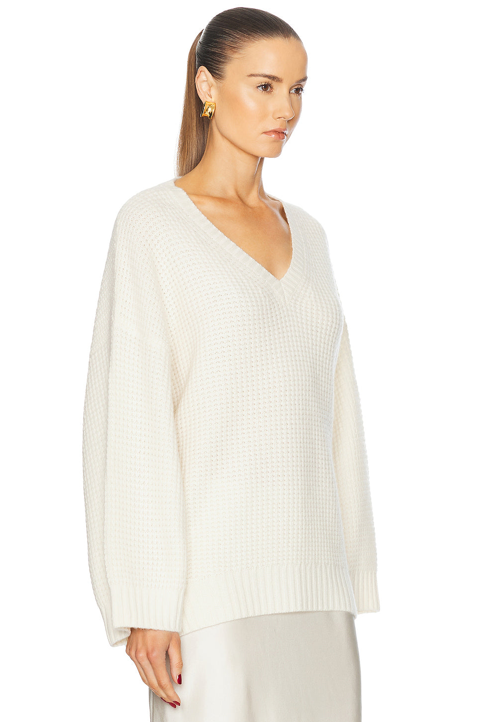 Linden Slouchy V Neck Sweater