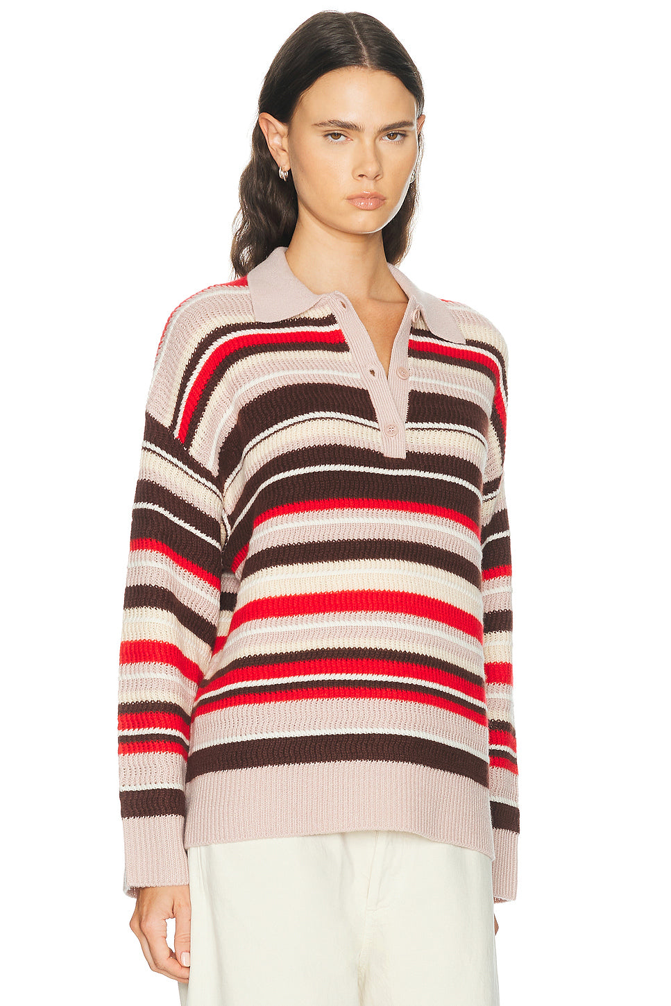 Billie Relaxed Collared Sweater